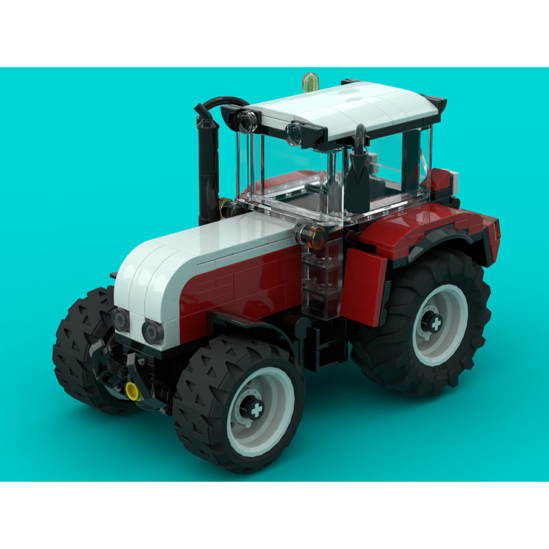 Urban Farming Building - MOC-256353 Urban Farm Agricultural Tractor Building