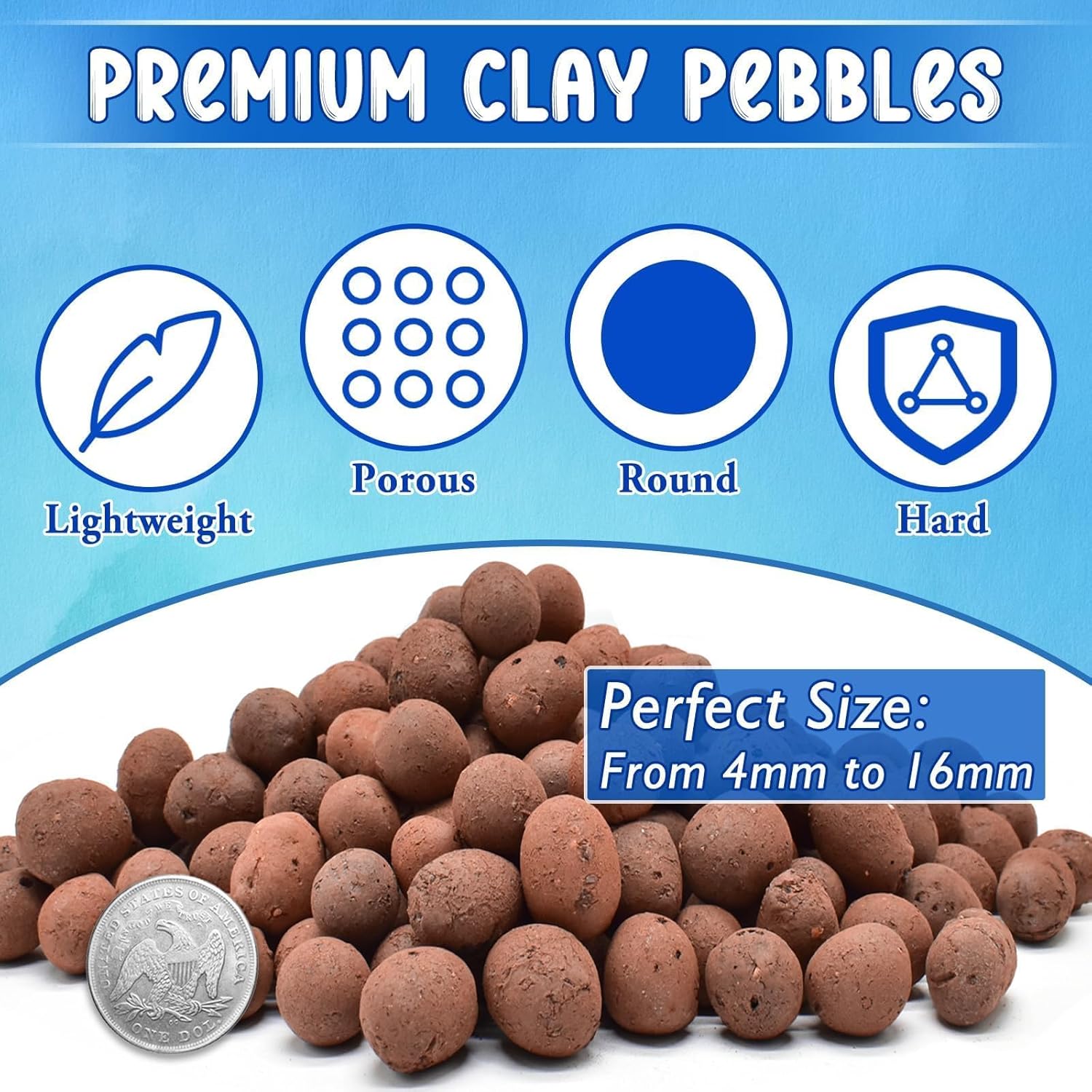 5LBS Leca Clay Pebbles for Pla - Clay Pebble Growing のレビューと価格