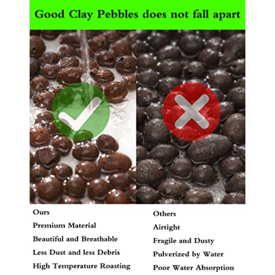 Voulosimi Clay Pebbles Hydropo - Clay Pebble Growing のレビューと価格