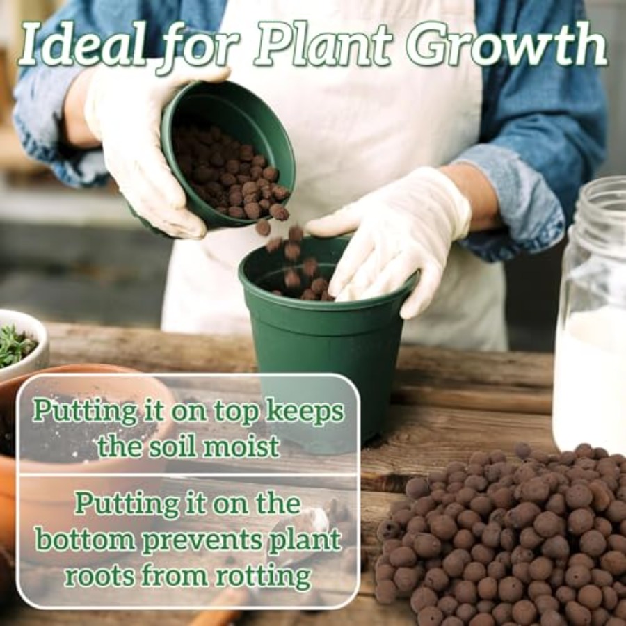 Leca Clay Pebbles 5mm-10mm for - Clay Pebble Growing のレビューと価格