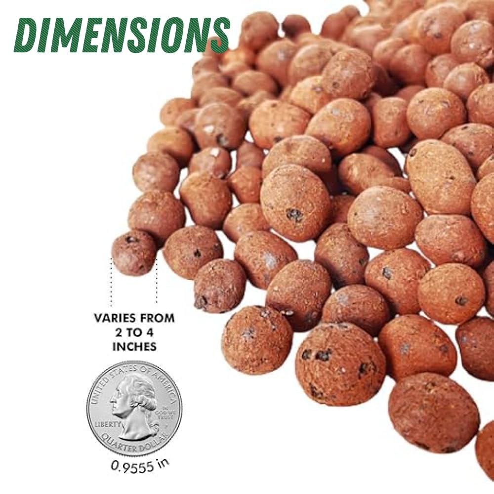 US Shipping Expanded Clay Pebb - Clay Pebble Growing のレビューと価格