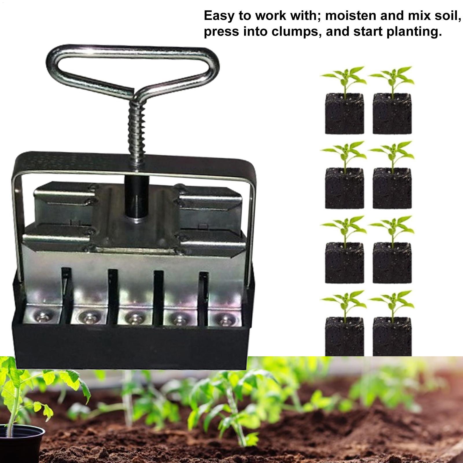 Soil Blocker Comfortable Handl - Urban Farming Sustainability のレビューと価格