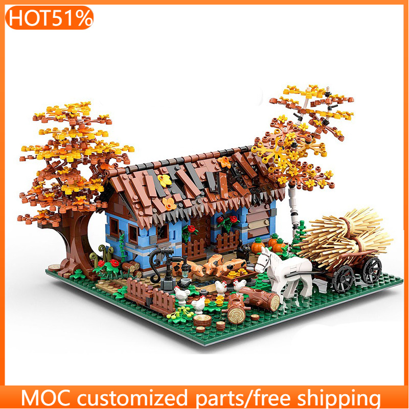 1120 PCS Urban Old Farm House  - Urban Farming Design のレビューと価格