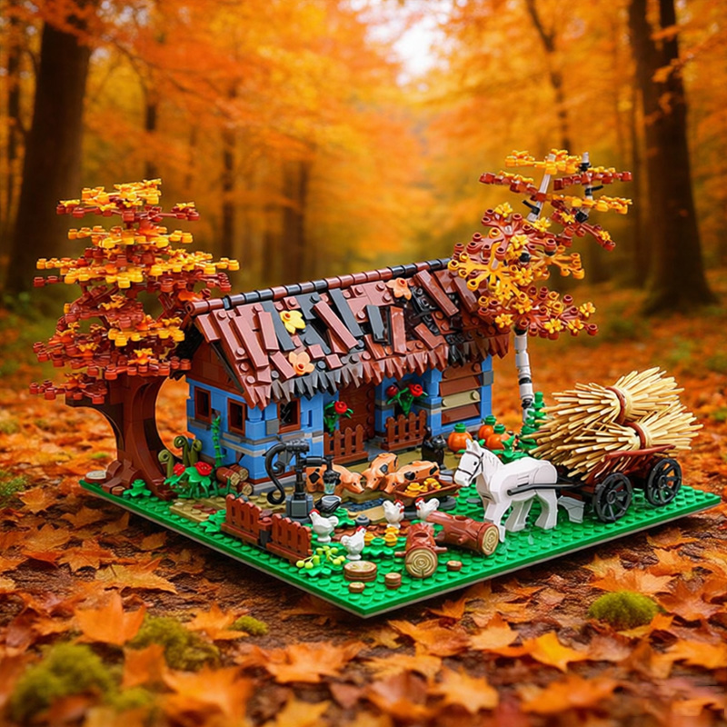 1120 PCS Urban Old Farm House  - Urban Farming Design のレビューと価格