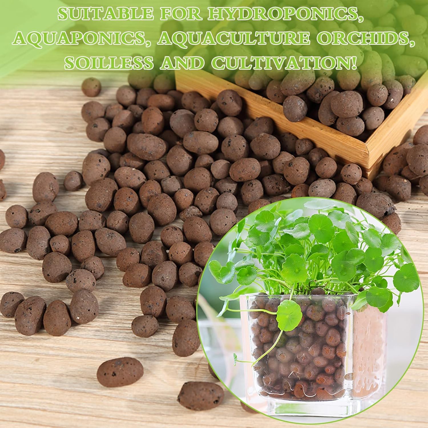 1L Organic Clay Pebbles 100% N - Clay Pebble Growing のレビューと価格